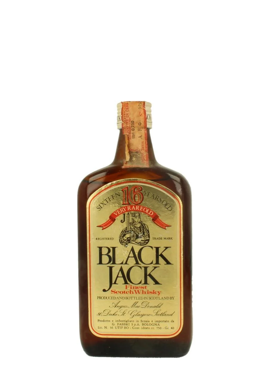Виски Black Jack, Блэк Джек, 16yo 40° 750cc