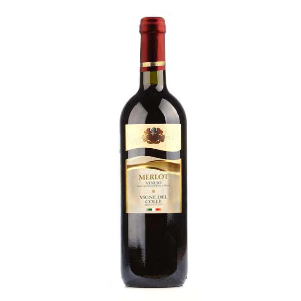 Вино   Vigne del Colle  Merlot Veneto Винье дель Колле Мерло  2018 750 мл