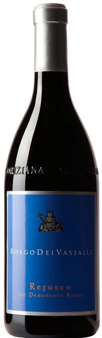Вино Lorenzon Enzo Borgo dei Vassalli  Refosco dal Peduncolo Rosso Борджио дей Вассали  Рефоско Дал Педунколо 2014 750 мл