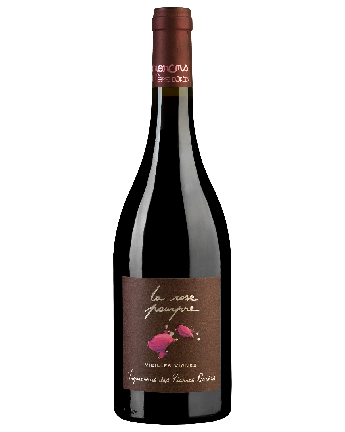 Вино  La Rosé Pourpre Beaujolais Vielles Vignes   2017 750 мл