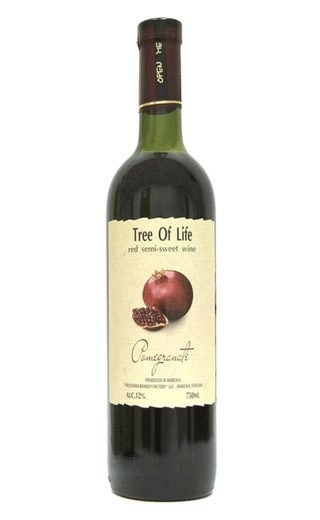Вино   Tree of life Pomegranate Дерево жизни Гранатовое Полусладкое   750 мл