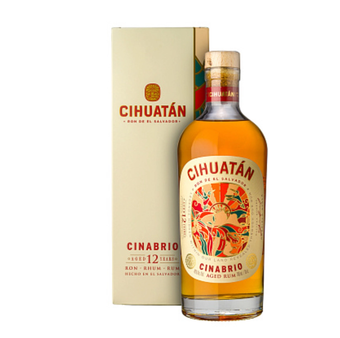 Ром Licorera Cihuatán Cihuatan Cinabrio 12 YO в п/у 700 мл 40%