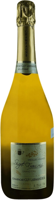 Шампанское Champagne Guy Larmandier  Signe Francois Vieilles Vignes Grand Cru Brut Blanc de Blancs 2011   750 мл 12%