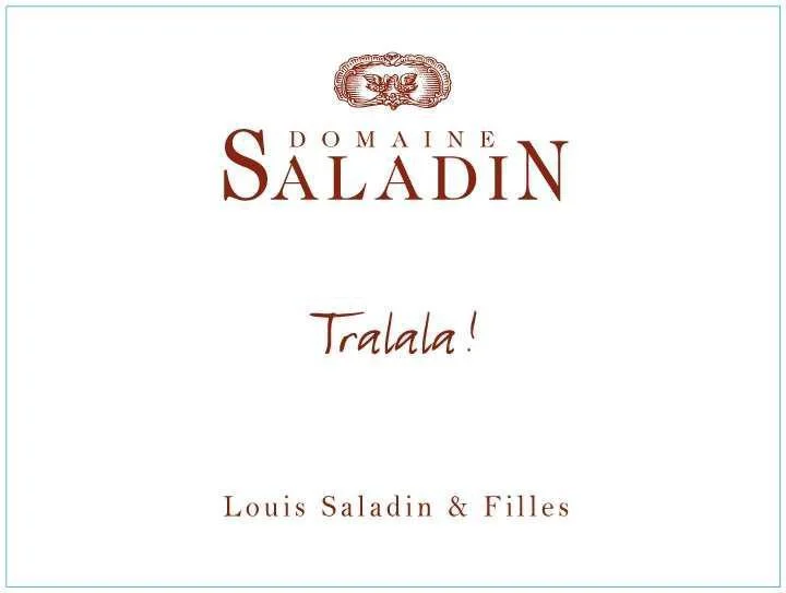 Вино Domaine Saladin Tralala Côtes du Rhône AOC Домен Саладэн Тралала Кот дю Рон 2013 750 мл