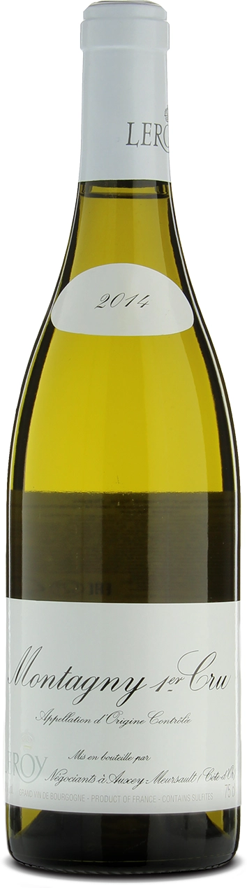 Вино Maison Leroy, Montagny 1-er Cru   AOC   Мезон Леруа, Монтаньи  Премье Крю 2014  750 мл