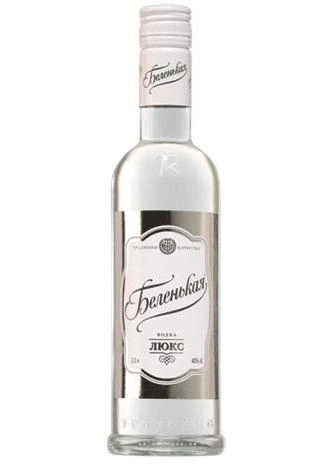 Водка Беленькая Люкс круглая гуала 500 мл