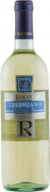 Вино Natale Verga  Trebbiano d’Abruzzo DOC Il Roccolo Треббьяно д’Абруццо Иль Рокколо  2015 750 мл
