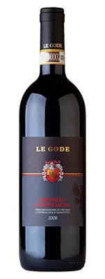 Вино LE GODE BRUNELLO DI MONTALCINO D.O.C.G., ЛЕ ГОДЕ БРУНЕЛЛО ДИ МОНТАЛЬЧИНО 2015 750 мл