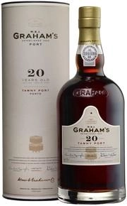 Портвейн Grahams 20 Year Old Tawny Port gift in tube   750 мл