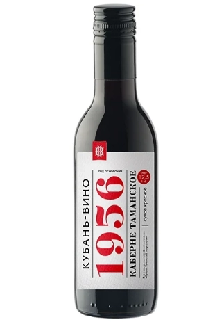 Вино Каберне Таманское Серия 1956 красное сухое  187 мл