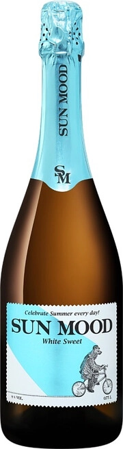 Винный напиток Sun Mood White  Sweet  Сан Муд   белый  сладкий  750 мл  8% %