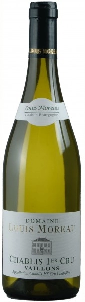 Вино Domaine Louis Moreau  Chablis Premier Cru "Vaillons"     2020 750 мл