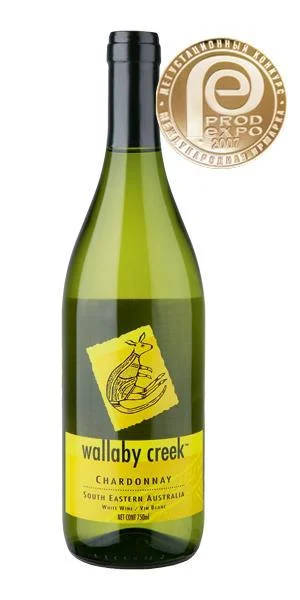 Вино Wallaby Creek Chardonnay bourgogne bottle Уоллоби Крик Шардоне бургундия 750 мл