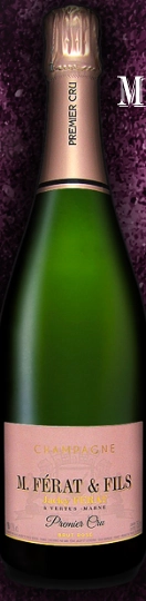Шампанское Champagne M. Ferat & Fils Brut Rose Premier Cru  2016 750 мл
