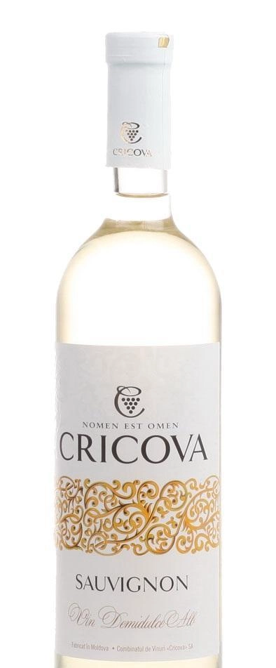 Вино Cricova Sauvignon Vintage Range Крикова Совиньон Винтаж Рейндж  750 мл