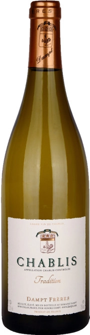 Вино Dampt Freres  Chablis  Tradition   2022 750 мл
