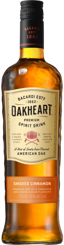 Ромовый напиток Oakheart Smoked Cinnamon700 мл