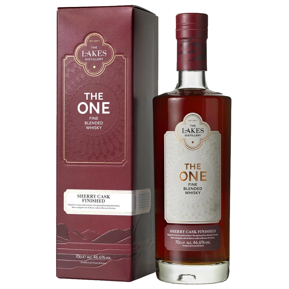 Виски The Lakes Whiskymakers The One Sherry Cask Finished Blended Scotch gift box  700 мл