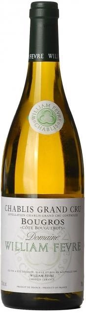 Вино Domaine William Fevre Chablis Grand Cru Bougros Cote Bouguerots 2022  750 мл
