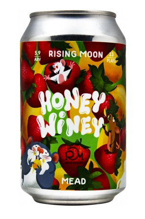 Медовуха   Mead Rising Moon  Honey Winey  Райзинг Мун  Хани Вайн   ж/б  330  мл