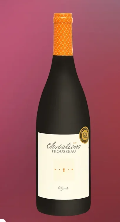 Вино VAN LOVEREN Christiena Trousseau Syrah 2021 750 мл  14%