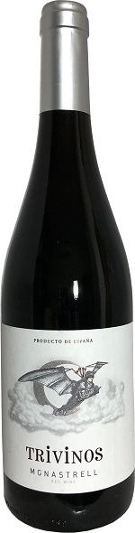Вино TRIVINOS  MONASTREL  de Jumilla  ТРИВИНОС МОНАСТРЕЛЬ красное сухое 2019 750 мл