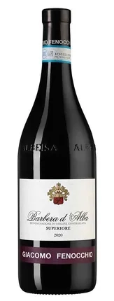 Вино  Giacomo Fenocchio  Barbera d`Alba Superiore   2021 750 мл