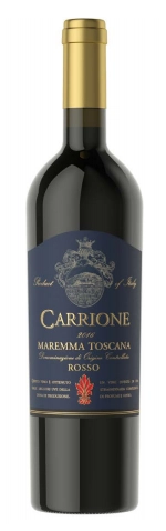 Вино Maremma Toscana Rosso DOC Carrione  Маремма Тоскана Каррионе  2018 750 мл
