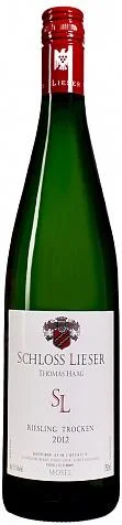 Вино Schloss Lieser Riesling Trocken Ortswein Шлосс Лизер Рислинг Трокен 2015 750 мл