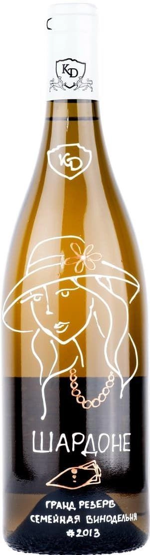 Вино Константина  Дзитоева  Шардоне 2019 750 мл