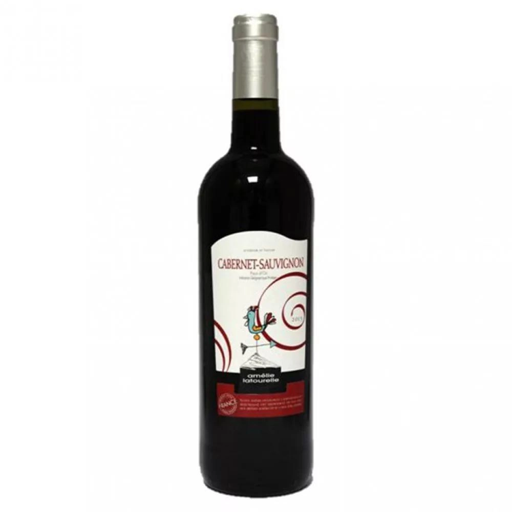 Вино  Amelie Latourelle Cabernet Sauvingon Амели Лятурель Каберне Совиньон 2017 750 мл