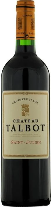 Вино Chateau Talbot St-Julien AOC 4-me Grand Cru Classe  Шато Тальбо  2011 750 мл