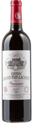 Вино Chateau Grand Puy Lacoste red dry  1998 750 мл 13.5%