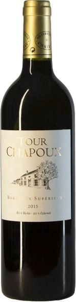 Вино Chateau Tour Chapoux Bordeaux AOC  2015 750 мл