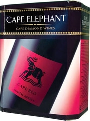 Вино  Cape Elephant   Red Кейп Элефант  красное сухое 3000  мл