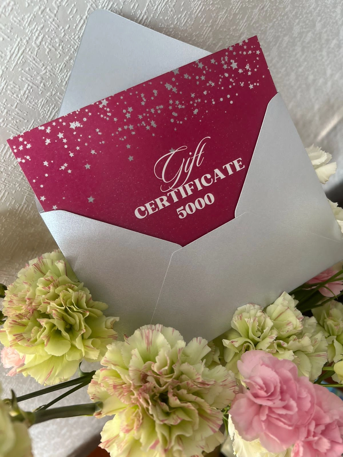 Подарочный сертификат 5000 рублей