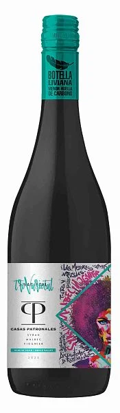 Вино Casas Patronales 3. Varietal Syrah-Malbec-Viognier 2024  750 мл