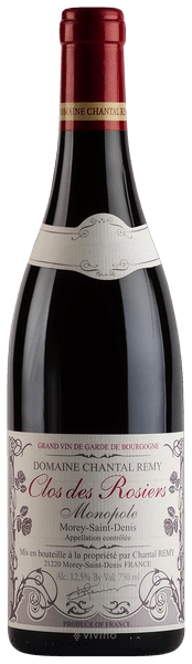 Вино Domaine Chantal Remy Morey-Saint-Denis Clos des Rosiers (Monopole) 2019 750 мл 12,5%