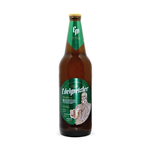 Пиво Edelmeister Pilsener  ЭДЕЛЬМЕЙСТЕР ПИЛСНЕР СВЕТЛОЕ стекло 500 мл