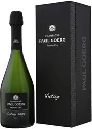 Шампанское Paul Goerg, Brut Millesime "Premier Cru"  Поль Гоэрг, Винтаж Брют "Премье Крю" 2007   в подарочной коробке 750 мл