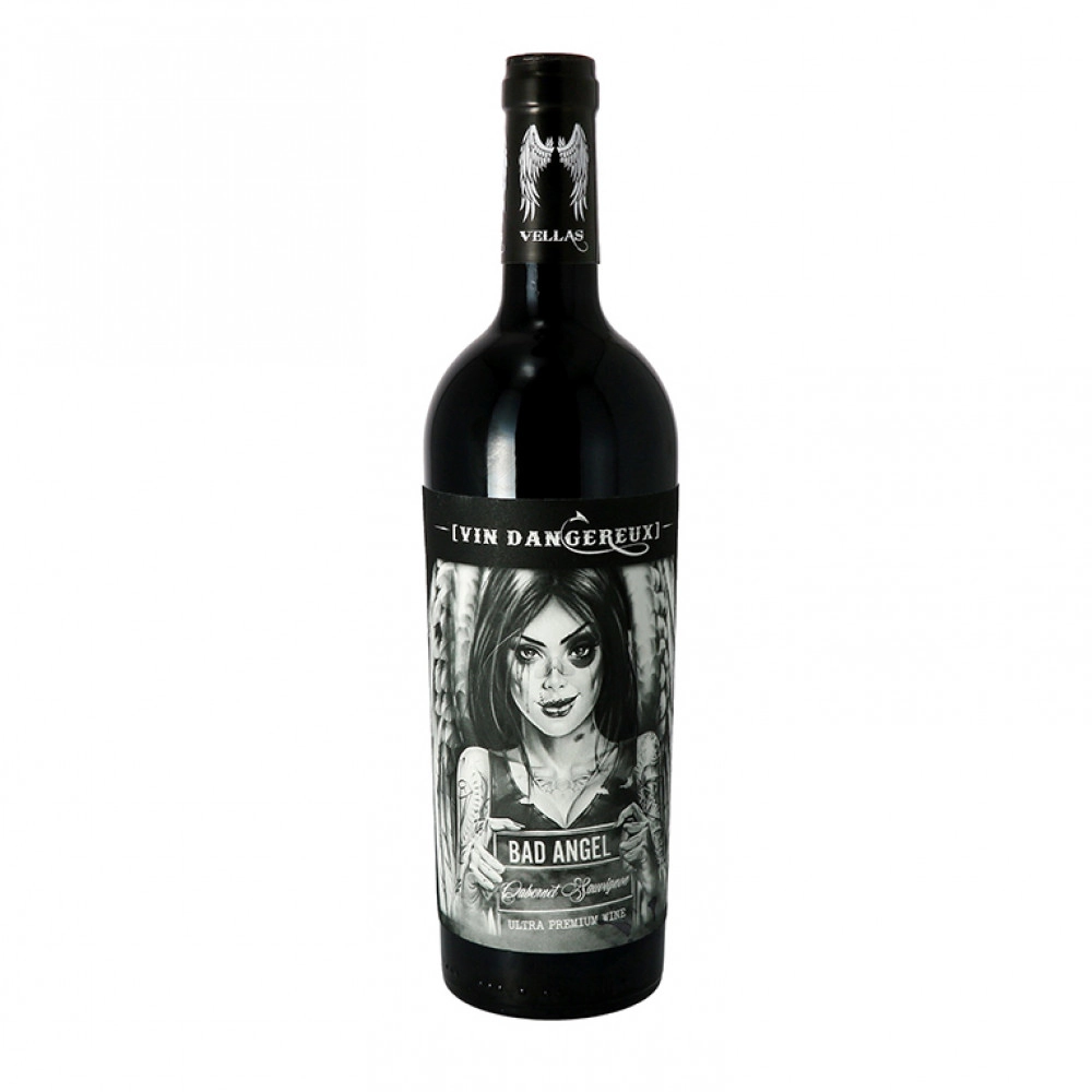 Вино  Bad Angel  Cabernet Sauvignon   Бед Энджел  Пэи Д'Ок Каберне Совиньон 2020  750 мл