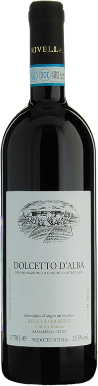 Вино Rivella Serafino di Rivella Teobaldo Dolcetto d'Alba DOCG  Ривелла Серафино ди Ривелла Теобальдо Дольчетто де Альба 2017 750 мл