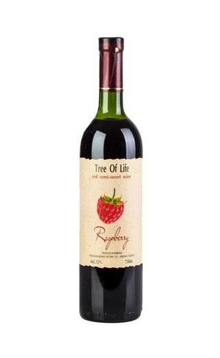 Вино   Tree of life  Raspberry  Дерево жизни   Малина  полусладкое   750 мл