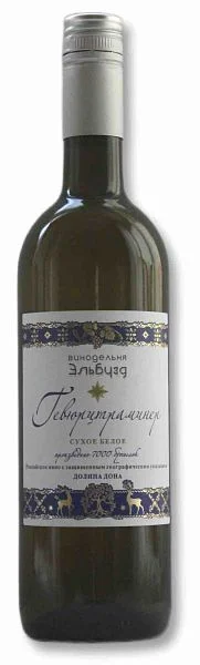 Вино Эльбузд Гевюрцтраминер Долина Дона 2022  750 мл  