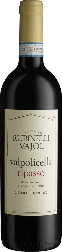 Вино  Rubinelli Vajol   Valpolicella Сlassico Superiore Ripasso    2018 750 мл