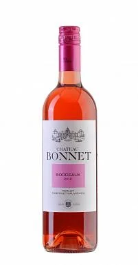 Вино  CHATEAU BONNET ШАТО БОННЕ Бордо 2012 розовое сухое 750 мл