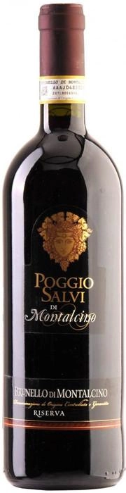 Вино Villa Poggio Salvi Brunello di Montalcino Riserva Поджио Сальви Брунелло ди Монтальчино Ризерва 2016 750 мл