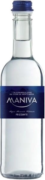 Вода  минеральная MANIVA Sparkling МАНИВА газированная 375 мл