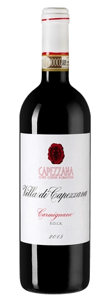 Вино Tenuta di Capezzana Villa di Capezzana Carmignano Тенута ди Капеццана Вилла ди Капеццана Карминьяно 2018 375 мл