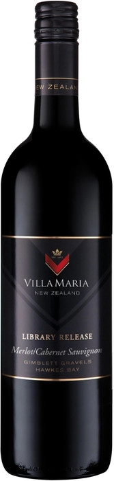 Вино Villa Maria, "Library Release" Merlot-Cabernet Sauvignon   Вилла Мария Лайбрари Релиз Гимблет Грэвелс   2010  750 мл